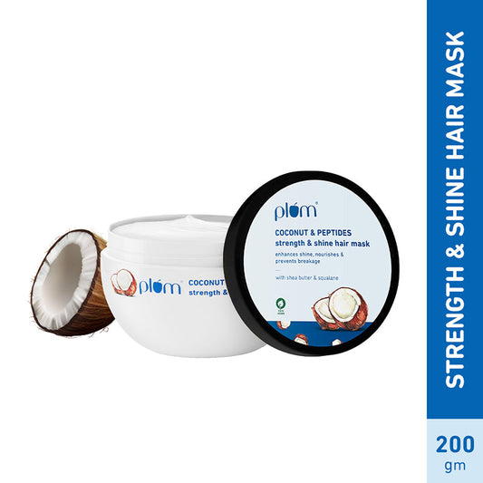 Coconut Hair Mask with Peptides for Shine