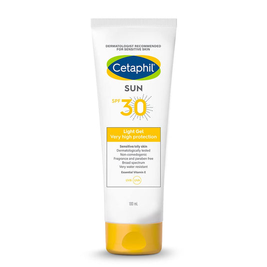 सन SPF 30 जेल विथ व्हिटामिन E