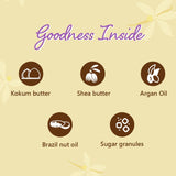 Plum BodyLovin' Vanilla Vibes Sugar Body Scrub | The Ideal Winter Body Scrub | Brazil Nut Oil | Skin Brightening | Deep Moisturization | 100% Vegan Plum BodyLovin' Vanilla Vibes Sugar Body Scrub | The Ideal Winter Body Scrub | Brazil Nut Oil | Skin Brightening | Deep Moisturization | 100% Vegan