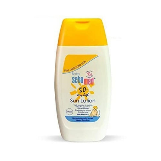 সেবামেড বেবি সান লোশন SPF 50+ - কোমল শিশুর ত্বকের জন্য উচ্চ সান প্রোটেকশন ২০০ মি.লি.