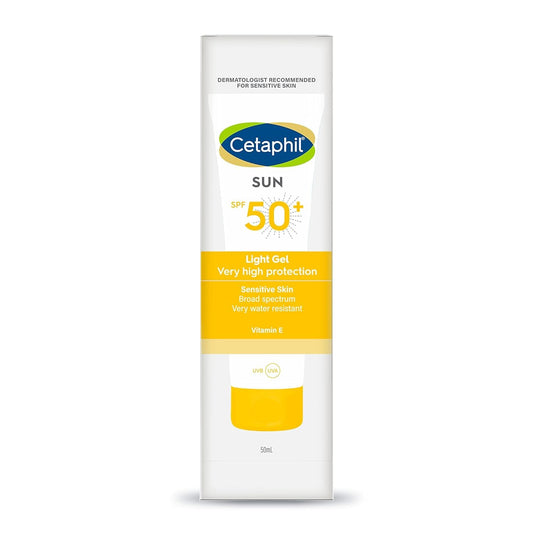 सन SPF 50 जेल विथ व्हिटामिन E