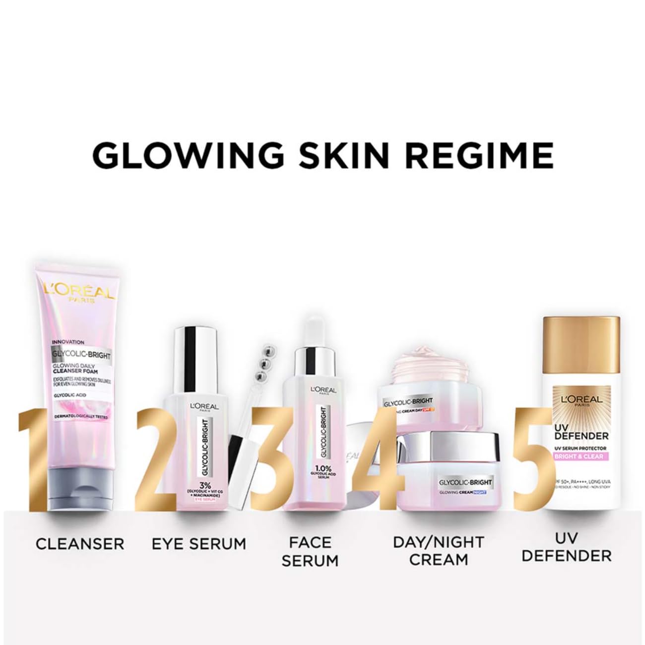 L'OREAL PROFESSIONNEL PARIS Glycolic Bright Glowing Serum Sheet Mask, Face Mask For Glowing Skin, 22 G L'OREAL PROFESSIONNEL PARIS Glycolic Bright Glowing Serum Sheet Mask, Face Mask For Glowing Skin, 22 G