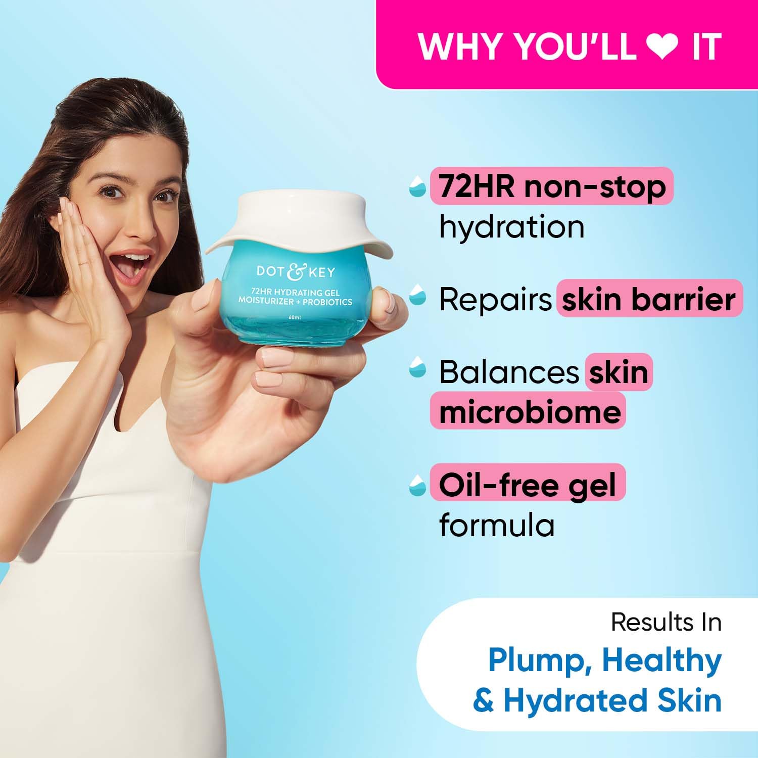 72hr Hydrating Gel With Probiotics Moisturizer 72hr Hydrating Gel With Probiotics Moisturizer