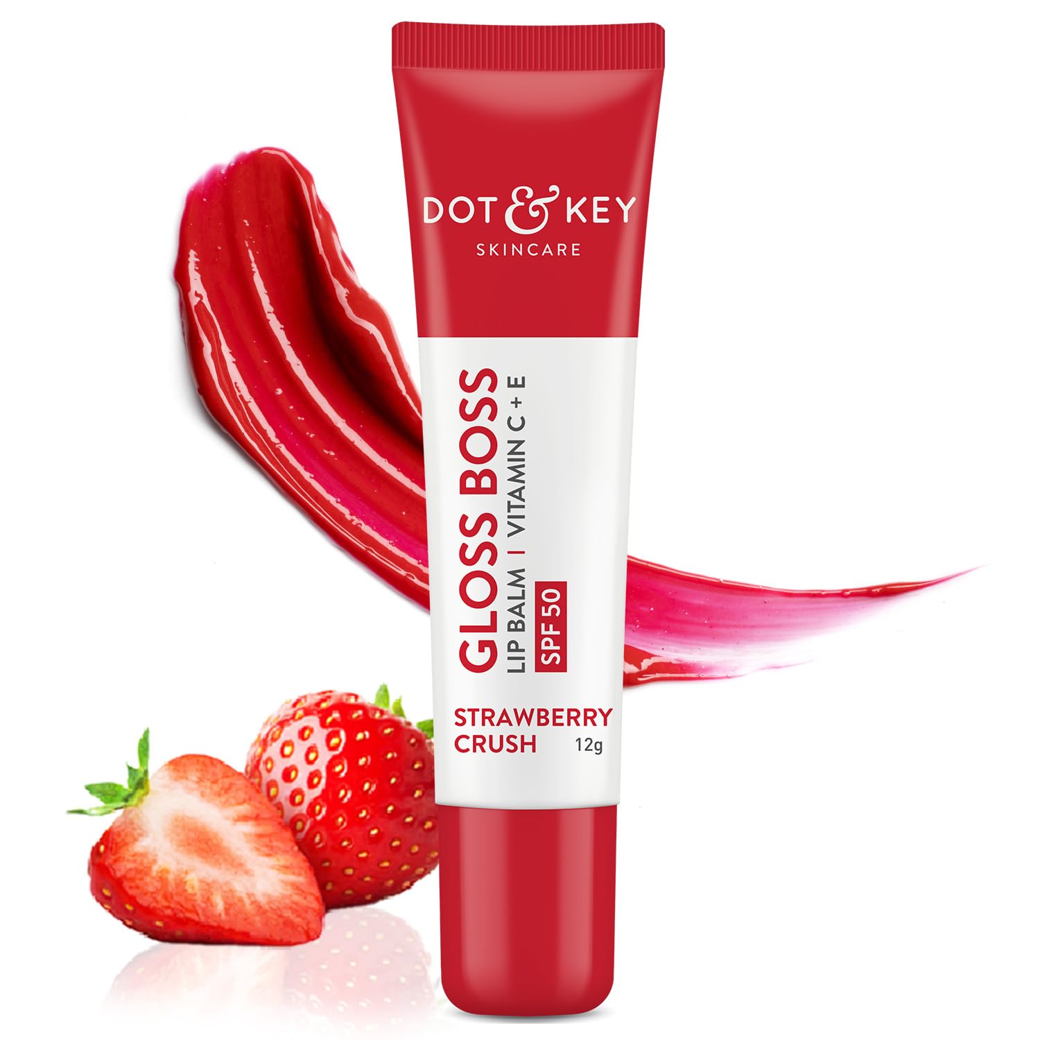Strawberry Lip Balm With SPF 50 & Vitamin C Strawberry Lip Balm With SPF 50 & Vitamin C
