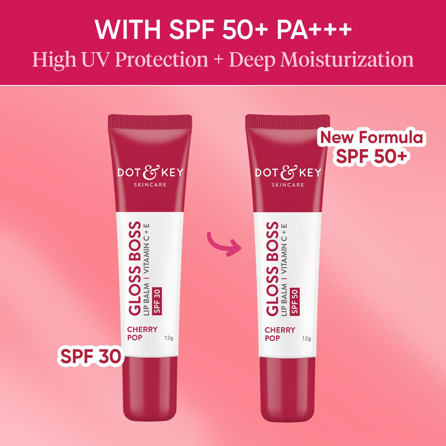 Cherry Lip Balm SPF 50 Hydrating & Tinted Cherry Lip Balm SPF 50 Hydrating & Tinted