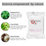 O3+ Bridal Facial Kit for Radiant & Glowing Skin with Hyaluronic Acid, Glycolic Acid and Niacinamide - Ideal for All Skin Types (60g+69ml) O3+ Bridal Facial Kit for Radiant & Glowing Skin with Hyaluronic Acid, Glycolic Acid and Niacinamide - Ideal for All Skin Types (60g+69ml)