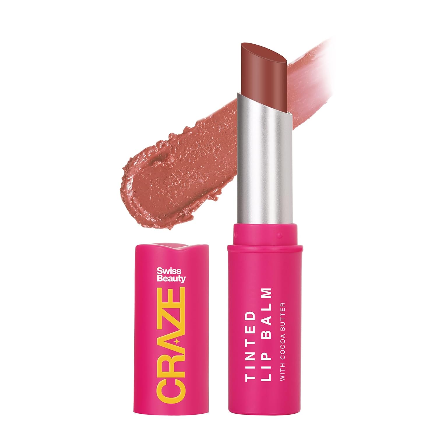 Craze Tinted Lip Balm with Cocoa Butter Craze Tinted Lip Balm with Cocoa Butter