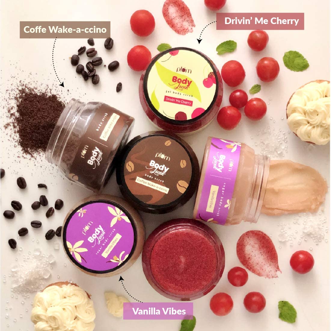 Plum BodyLovin' Vanilla Vibes Sugar Body Scrub | The Ideal Winter Body Scrub | Brazil Nut Oil | Skin Brightening | Deep Moisturization | 100% Vegan Plum BodyLovin' Vanilla Vibes Sugar Body Scrub | The Ideal Winter Body Scrub | Brazil Nut Oil | Skin Brightening | Deep Moisturization | 100% Vegan