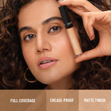 Swiss Beauty Liquid Light Weight Concealer Full Coverage Matte Finish Swiss Beauty Liquid Light Weight Concealer Full Coverage Matte Finish