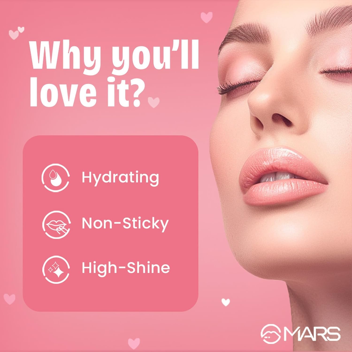 MARS Candylicious Lip Gloss Hydrating & High Shine MARS Candylicious Lip Gloss Hydrating & High Shine