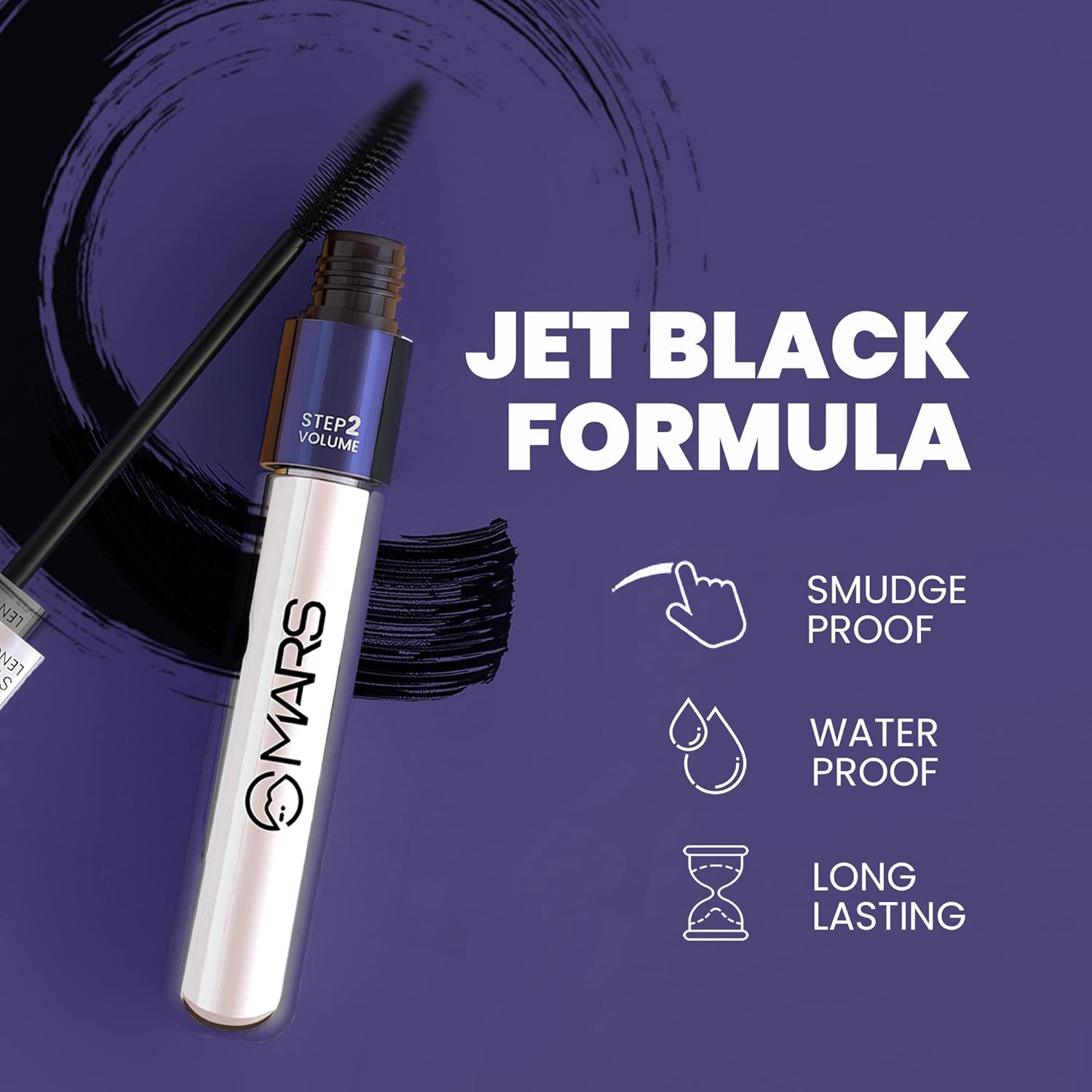 MARS Double Trouble Volumizing Lengthening Mascara MARS Double Trouble Volumizing Lengthening Mascara