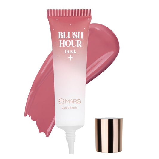 MARS Liquid Blush Dewy-Matte Finish Highly Pigmented