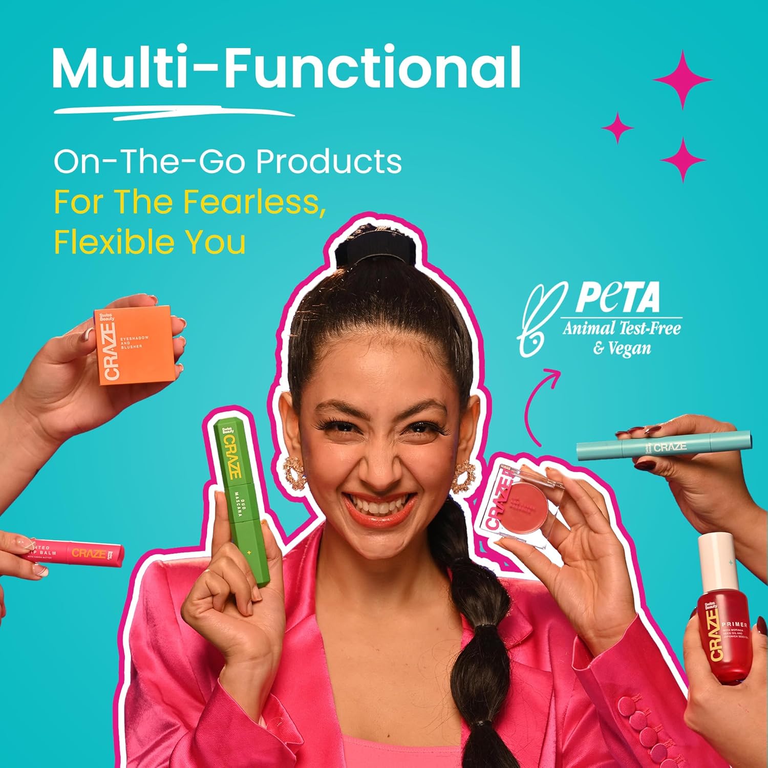 क्रेझ ड्युओ लिपस्टिक सॅटिन मॅट फिनिश क्रेझ ड्युओ लिपस्टिक सॅटिन मॅट फिनिश
