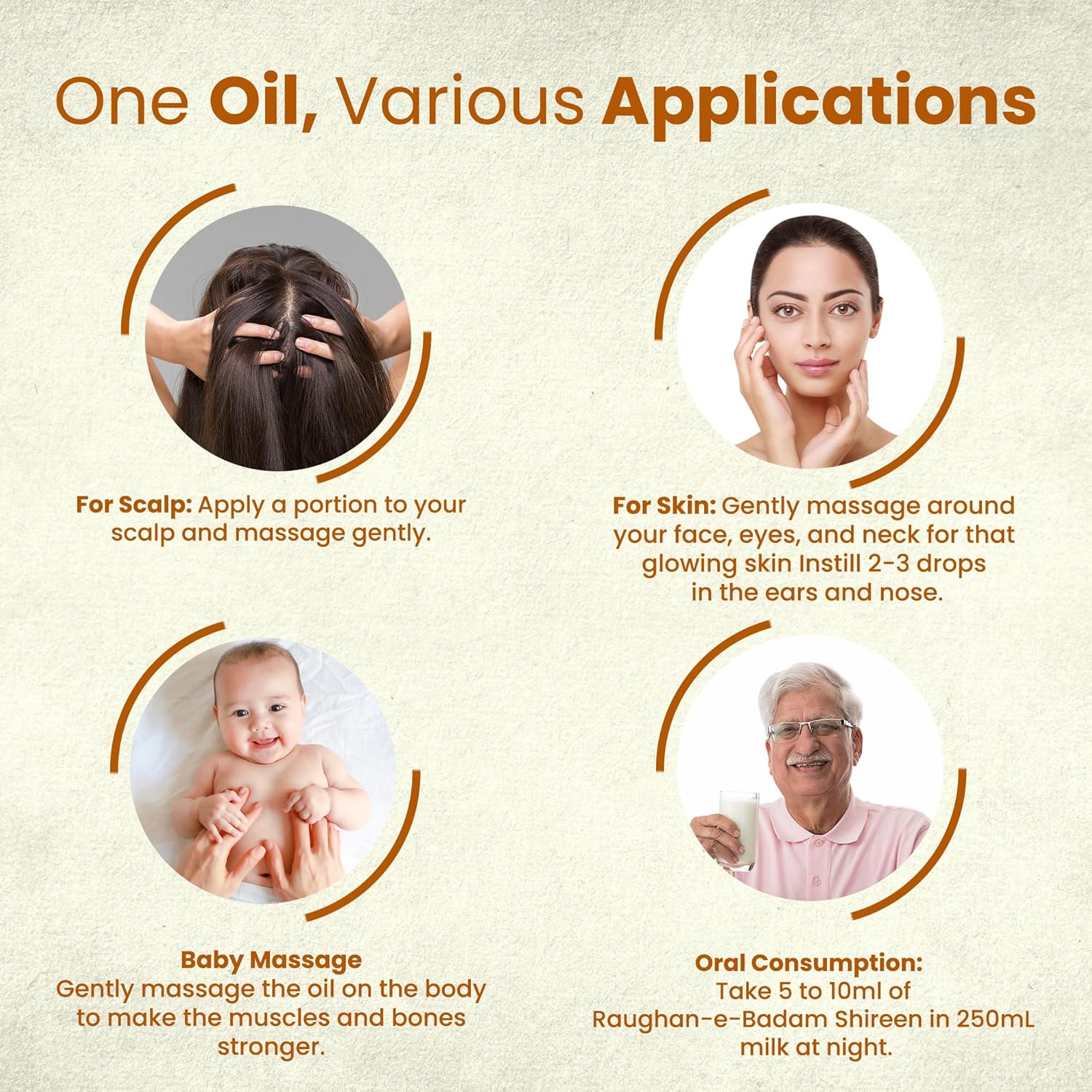 Sweet Almond Oil for Body, Skin & Hair Sweet Almond Oil for Body, Skin & Hair