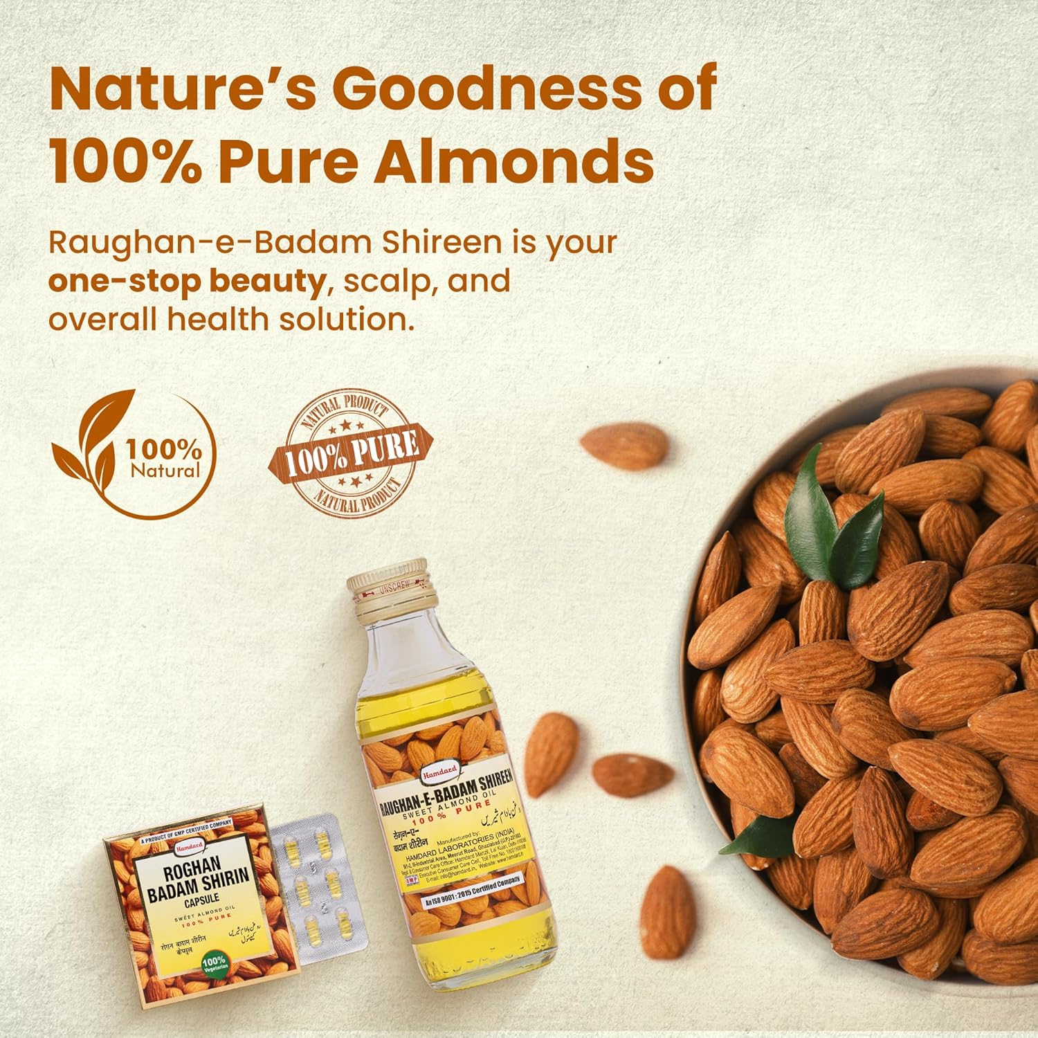 Sweet Almond Oil for Body, Skin & Hair Sweet Almond Oil for Body, Skin & Hair
