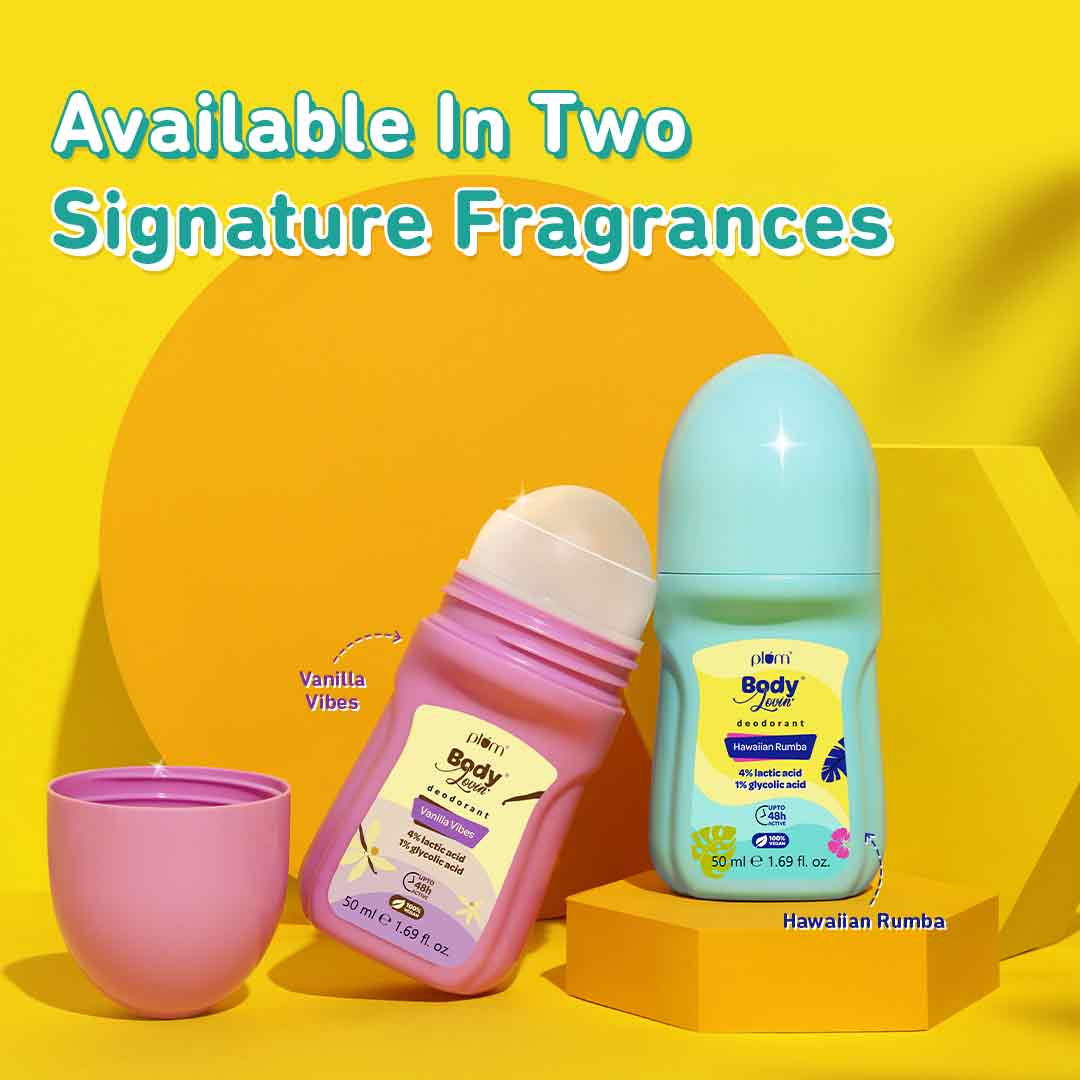 Deodorant Roll On with Lactic Acid & Glycolic Acid Deodorant Roll On with Lactic Acid & Glycolic Acid