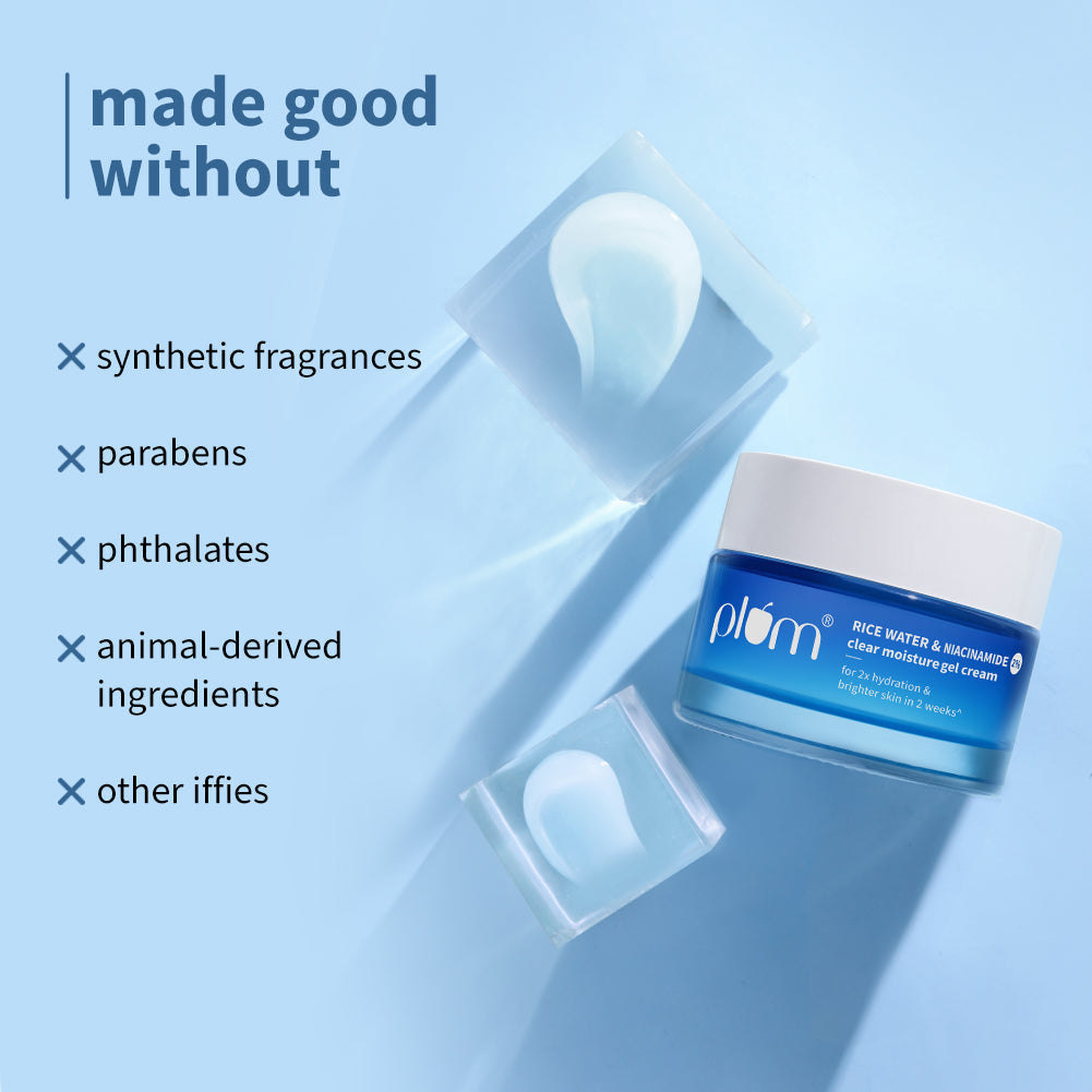 Niacinamide & Rice Water Gel Moisturizer Niacinamide & Rice Water Gel Moisturizer