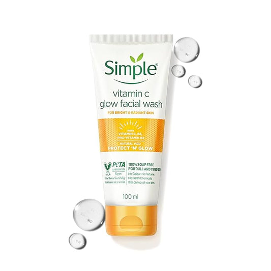 Simple Protect N Glow Vitamin C Glow Facial Wash 100ml