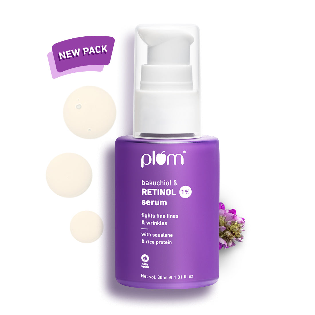 Retinol Face Serum with Bakuchiol
