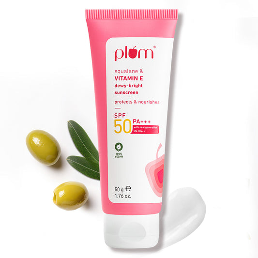 Squalane Vitamin E SPF 50 Dewy Sunscreen