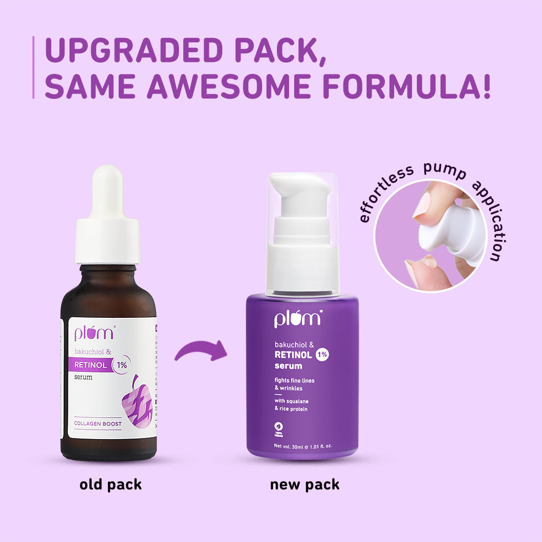 Retinol Face Serum with Bakuchiol