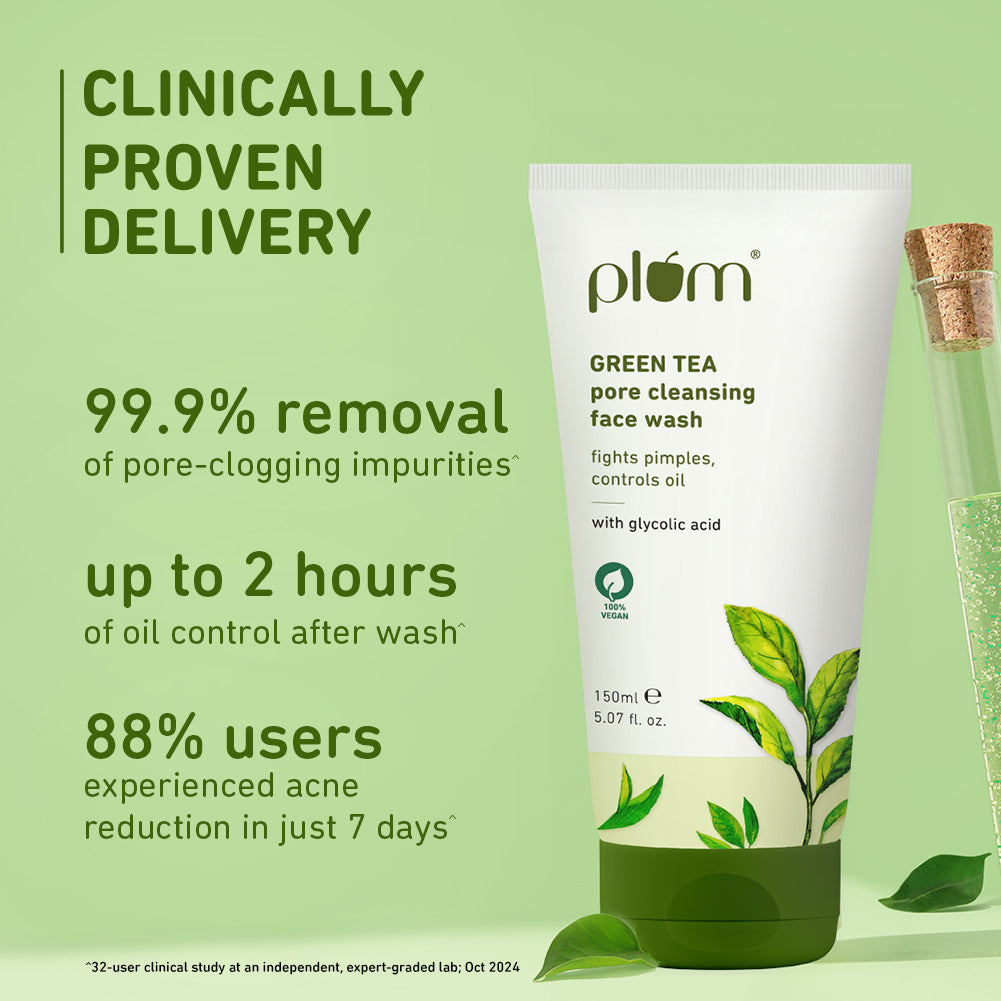 Pore Cleansing Face Wash with Green Tea