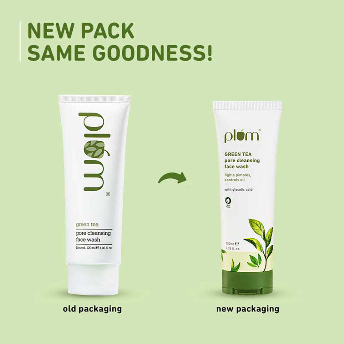 Pore Cleansing Face Wash with Green Tea
