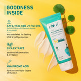 SPF 50 Sunscreen with Cica & Hyaluronic Acid