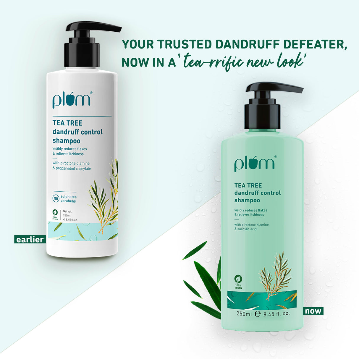 Dandruff Control Shampoo with Tea Tree