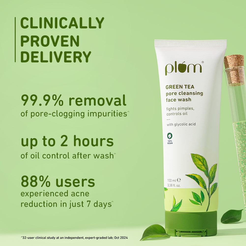 Pore Cleansing Face Wash with Green Tea