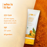 Turmeric and White Clay Face Wash for Acne