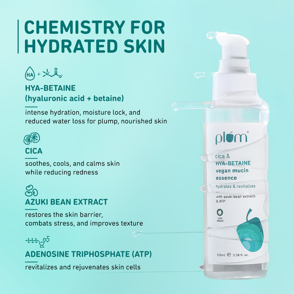 Vegan Mucin Face Essence with Azuki Extract