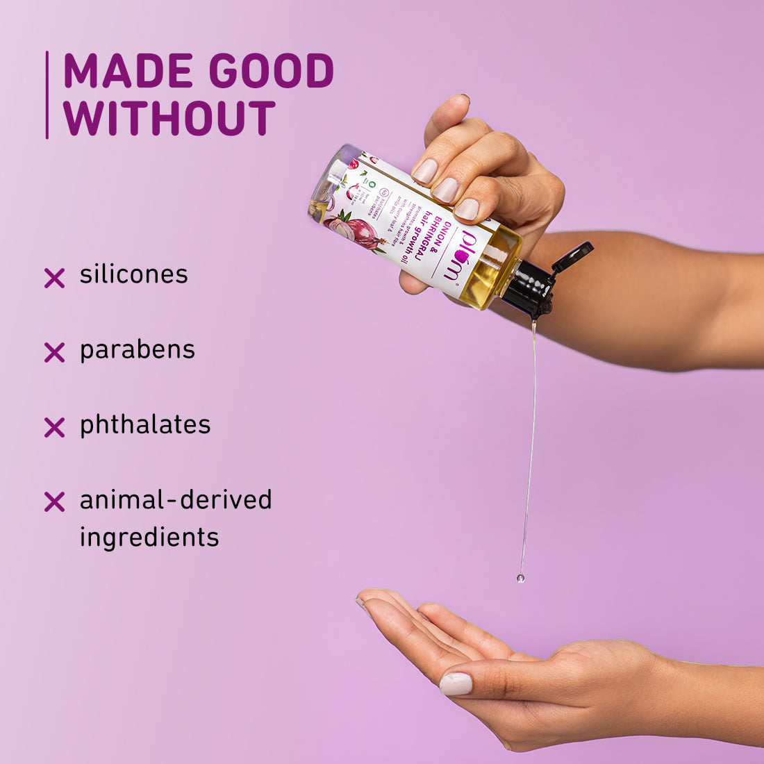 Hair Growth Oil with Bhringraj and Onion