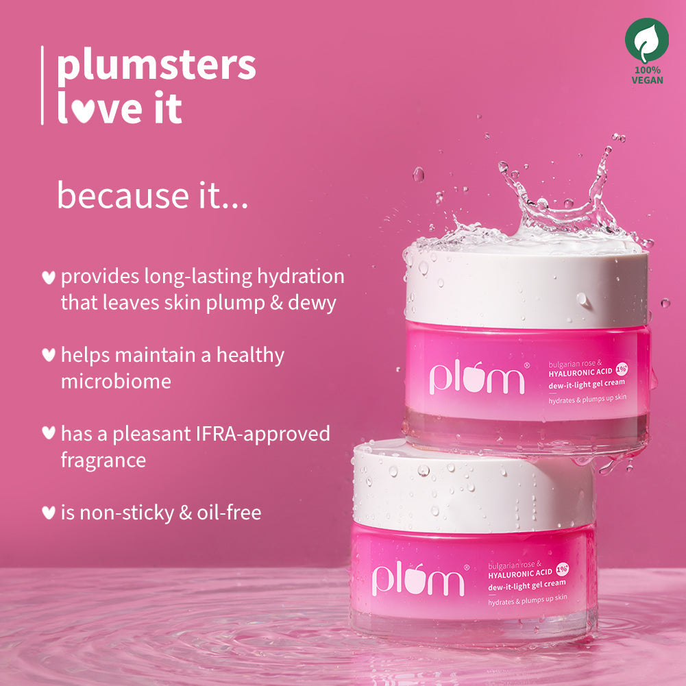 Hydration Cream with Hyaluronic Acid and Rose