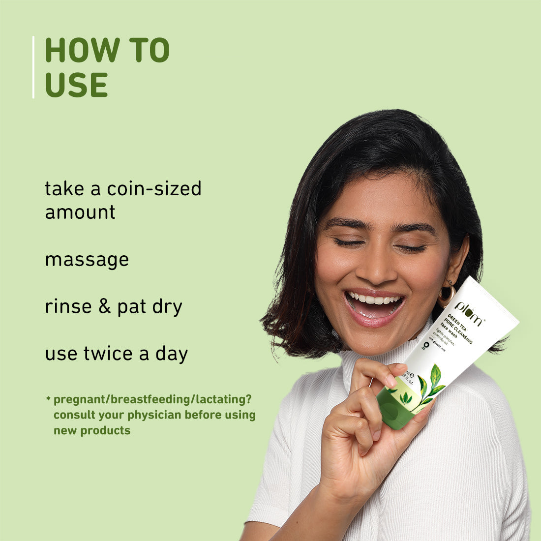 Pore Cleansing Face Wash with Green Tea