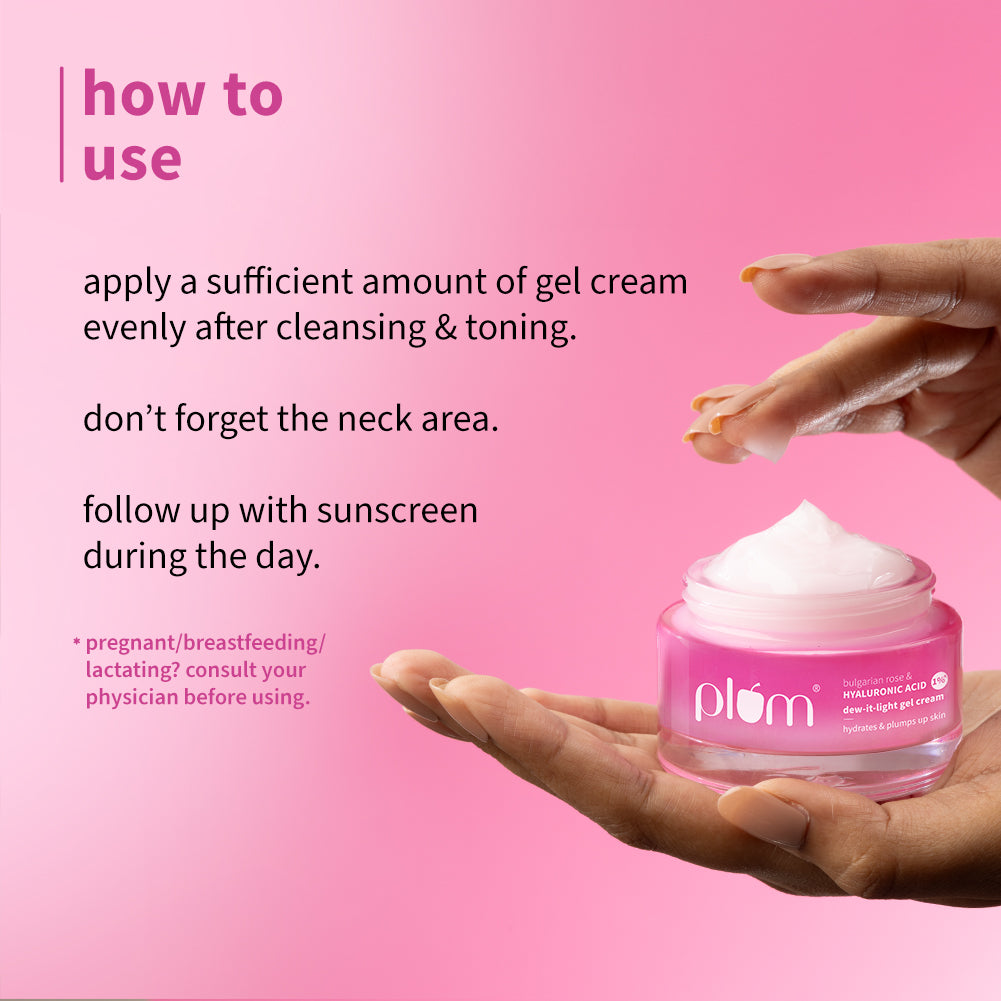 Hydration Cream with Hyaluronic Acid and Rose