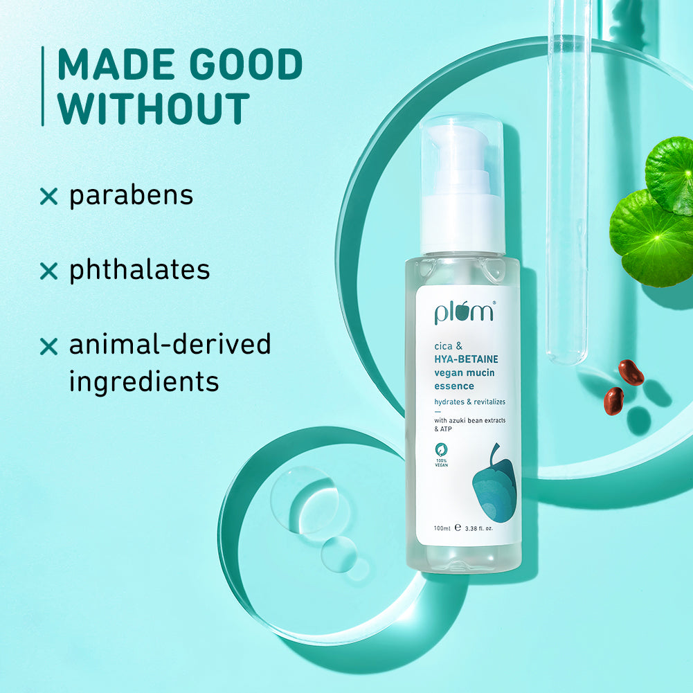 Vegan Mucin Face Essence with Azuki Extract