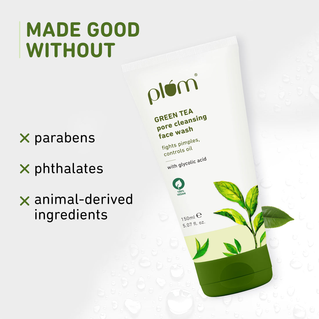 Pore Cleansing Face Wash with Green Tea