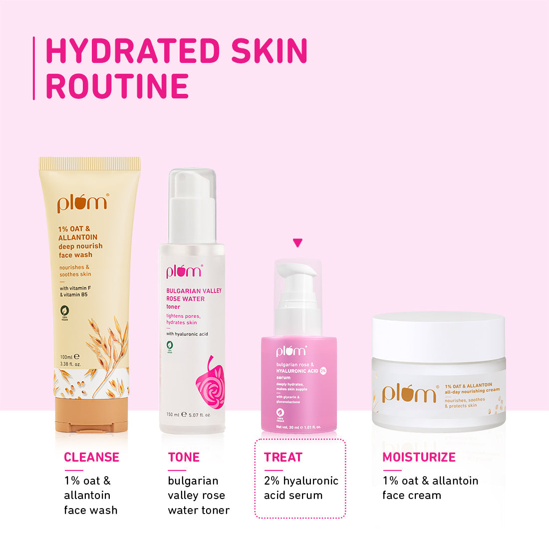 Hyaluronic Acid Serum with Rose