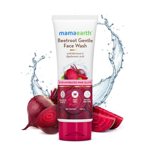 Beetroot Face Wash - Natural Pink Glow