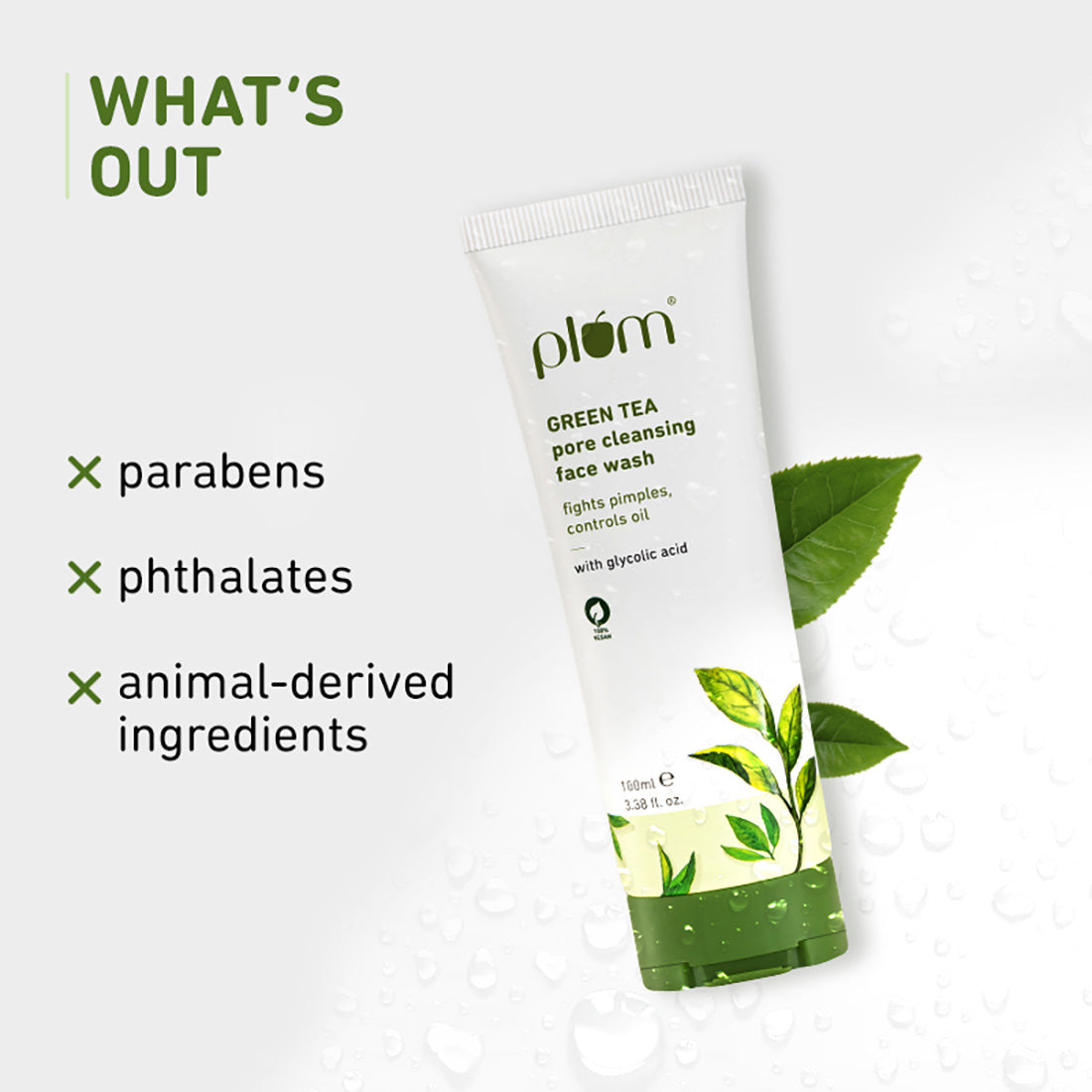 Pore Cleansing Face Wash with Green Tea