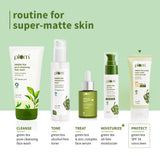 Green Tea Zinc Matte Sunscreen Gel for Oily Skin