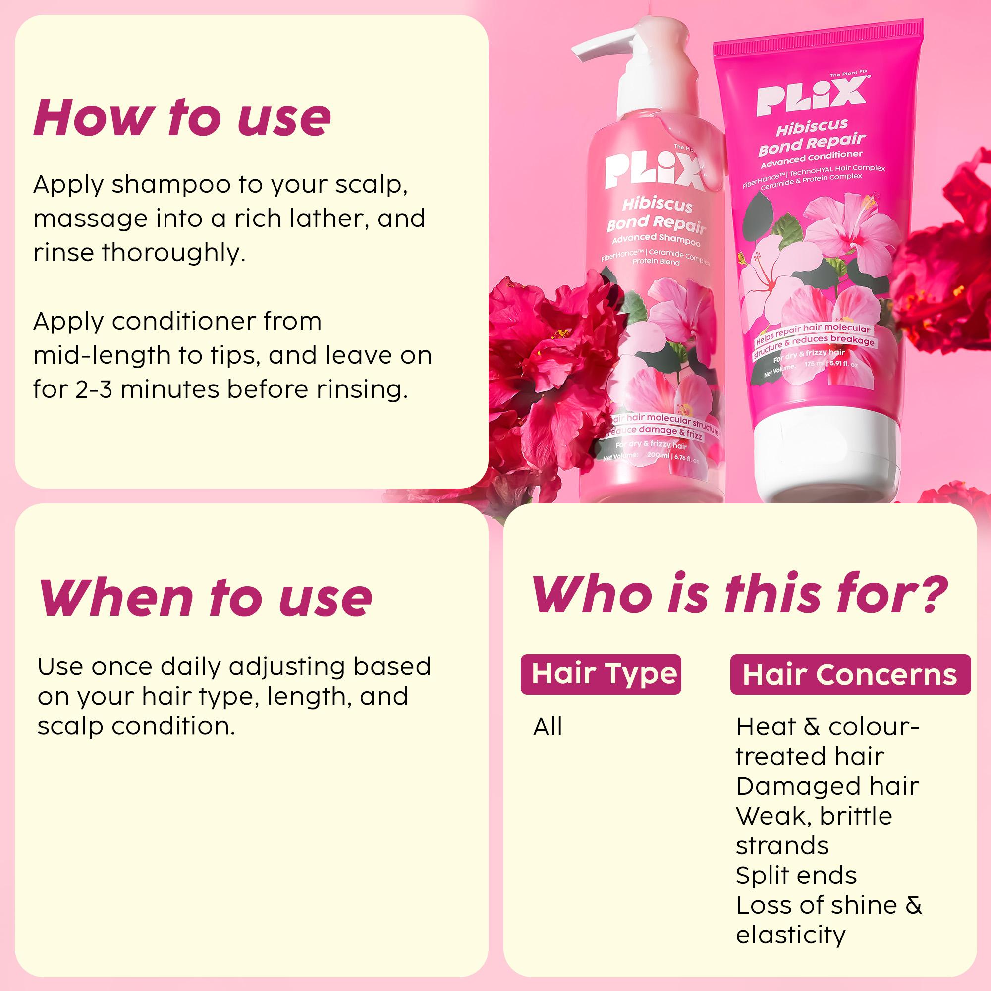 Bond Repair Shampoo & Conditioner
