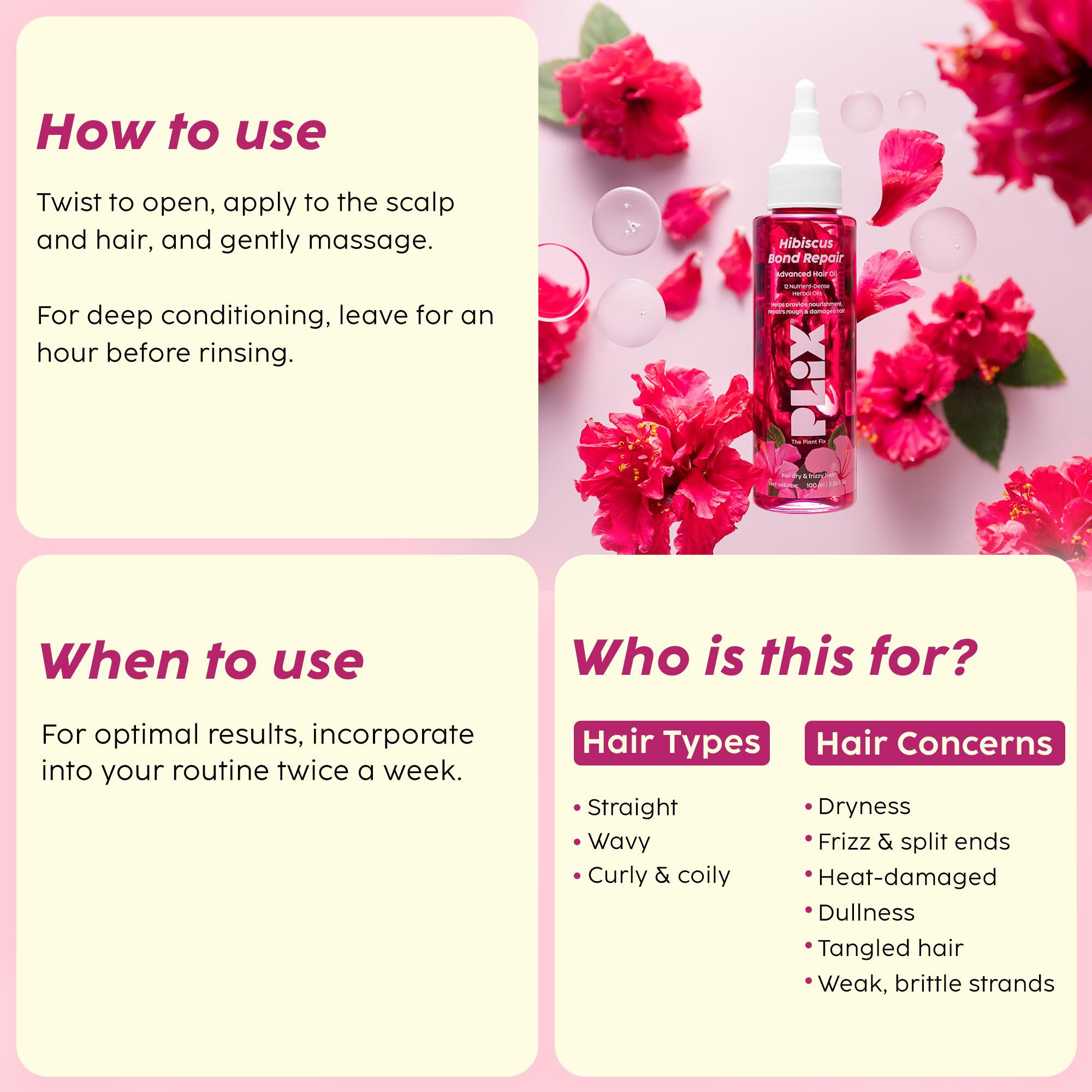 Advanced Hair Oil for Repair and Shine