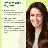 Anti-Dandruff Hair Oil for Scalp Relief & Texture