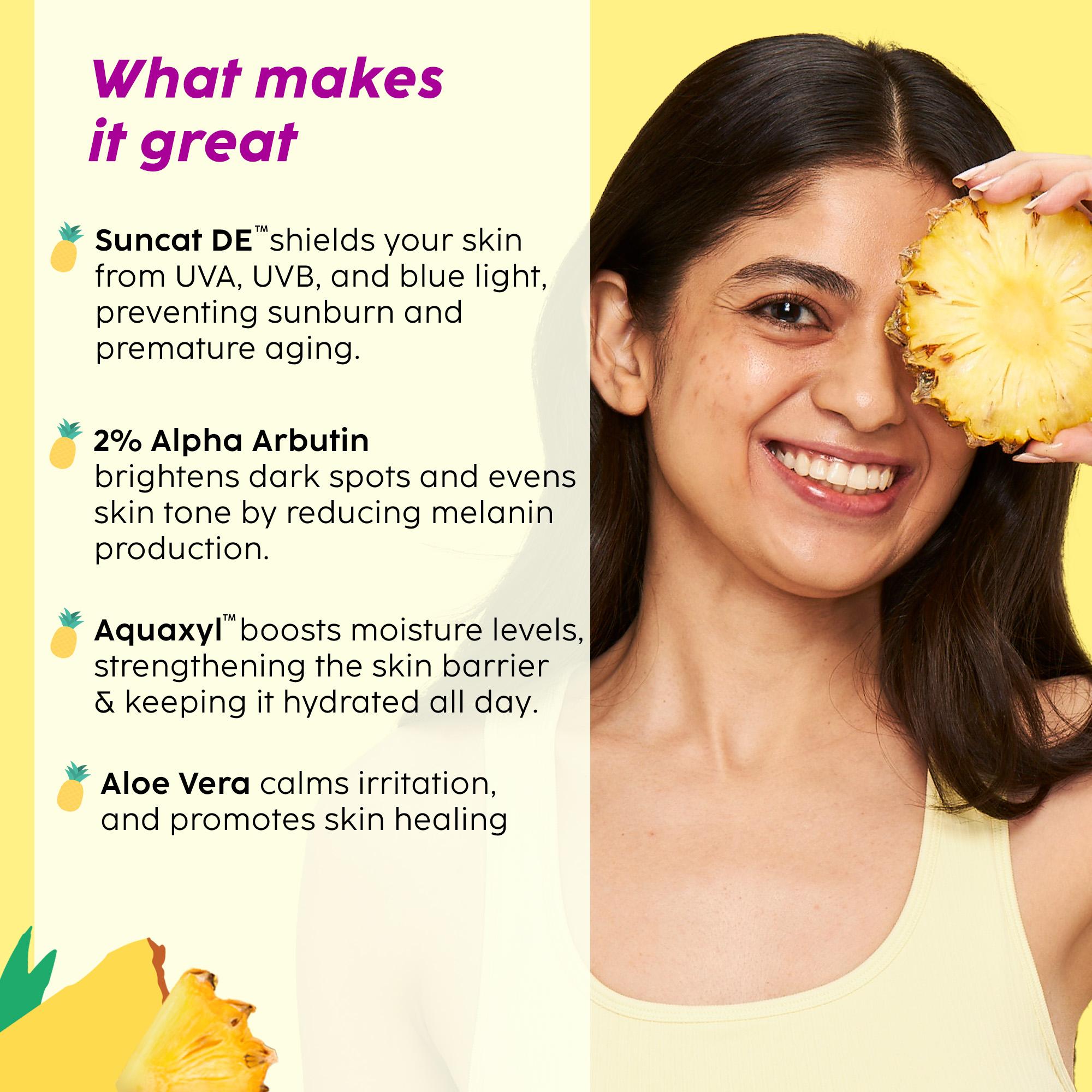 Depigmentation Advanced Dewy Sunscreen SPF 50
