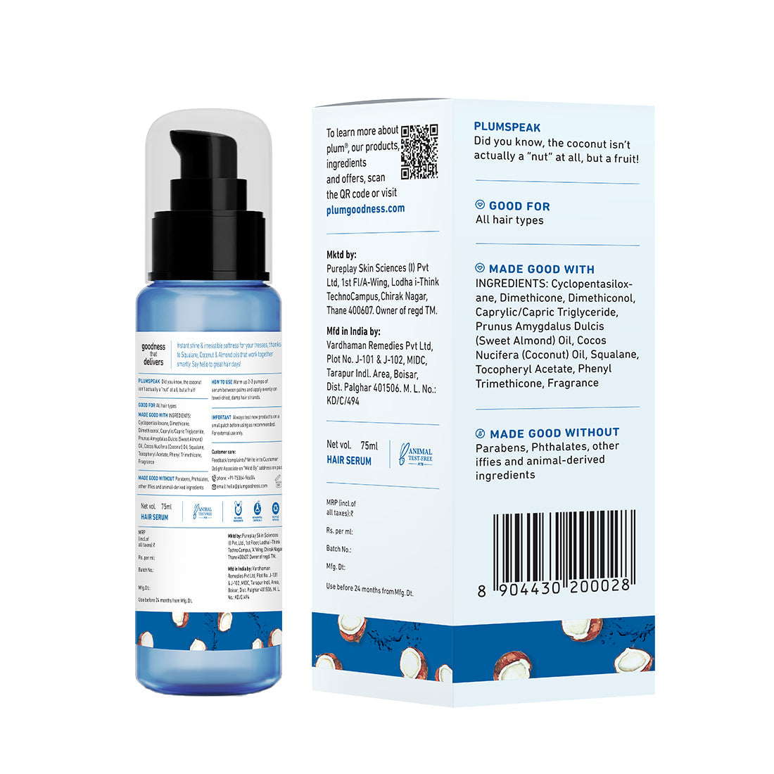 Hair Serum for Soft and Shiny Hair