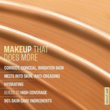 Makeup+Skincare Vit C Superglow Liquid Concealer Natural Full Coverage