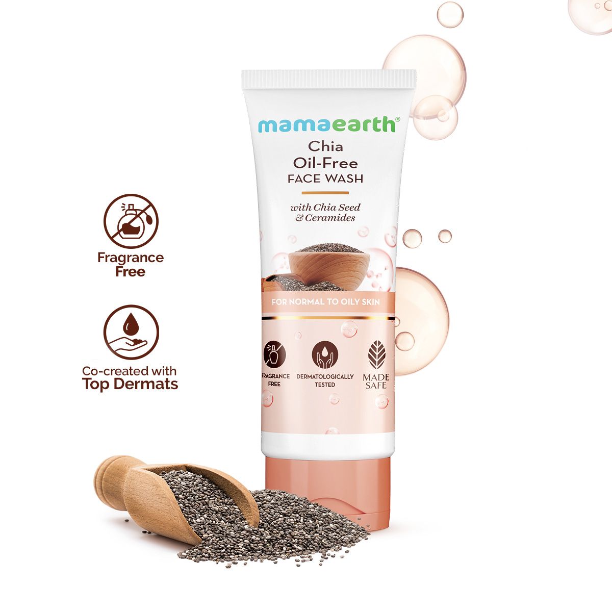 Chia Oil-Free Face Wash for Normal to Oily Skin