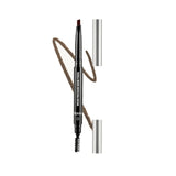 Mars 2 in 1 Micro Precision Eyebrow Pencil With Brush Brown, 4g (EB01-BRWN)